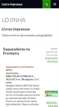 Mobile Screenshot of letraimpressa.com.br