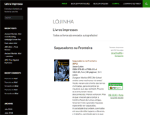 Tablet Screenshot of letraimpressa.com.br